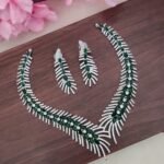 Ad Green Stone Designer  Necklace