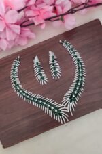 Ad Green Stone Designer  Necklace
