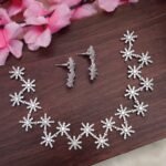 Unique White Stone Designer Necklace