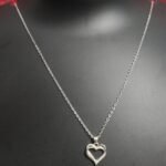 Elegant Heart Pendant Necklace