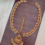 Beautiful Lakshmi Designer Double Side Tikka
