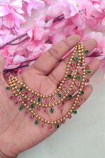 Drop Designer Multi Stone Ear Chain - Image 2
