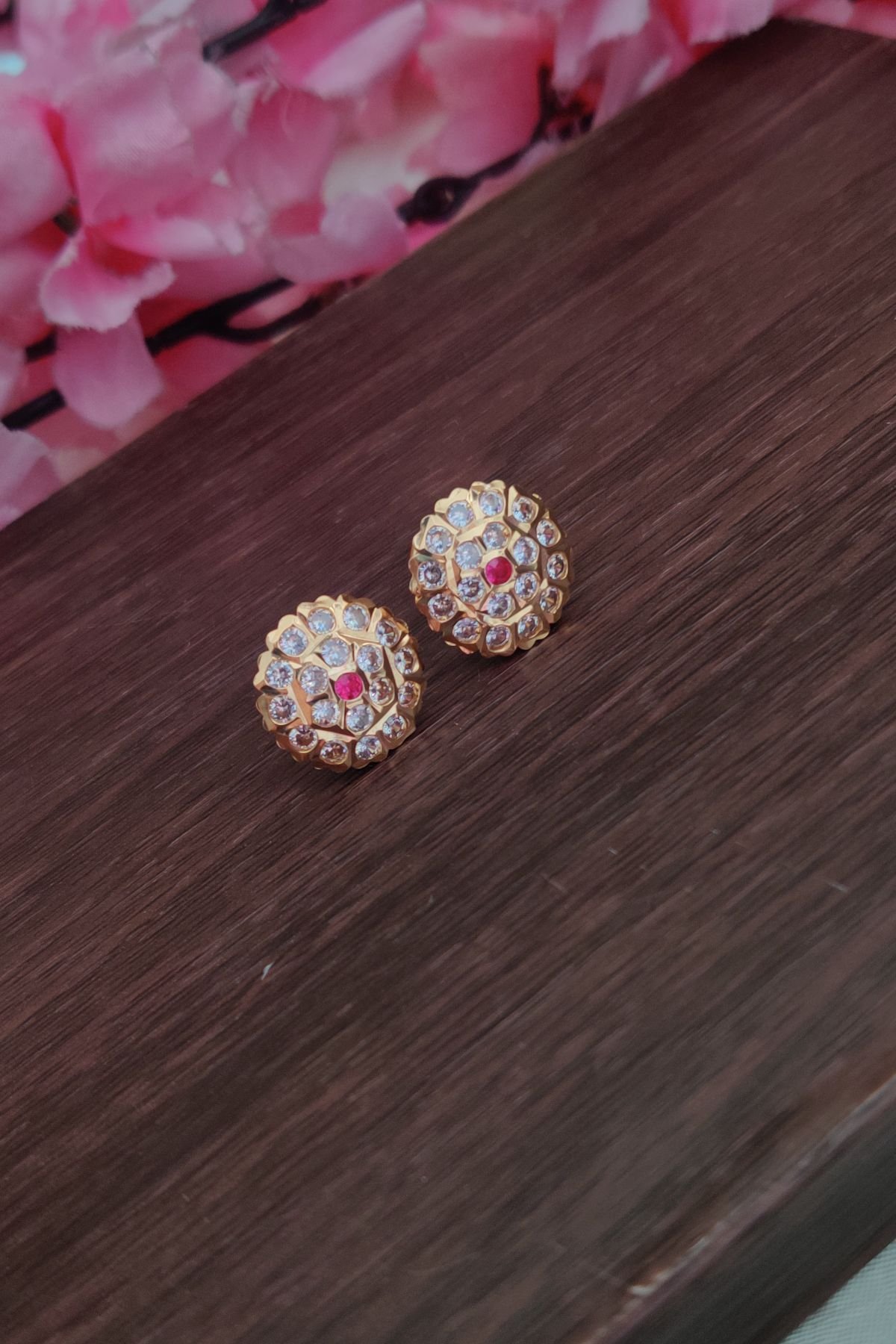 IMG_20250616_133006-2.jpg Impon Gold Plated Earrings - Image 1