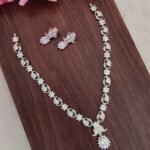 Ad White Stone Designer  Necklace