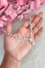 Ad White Stone Designer  Necklace - Image 2