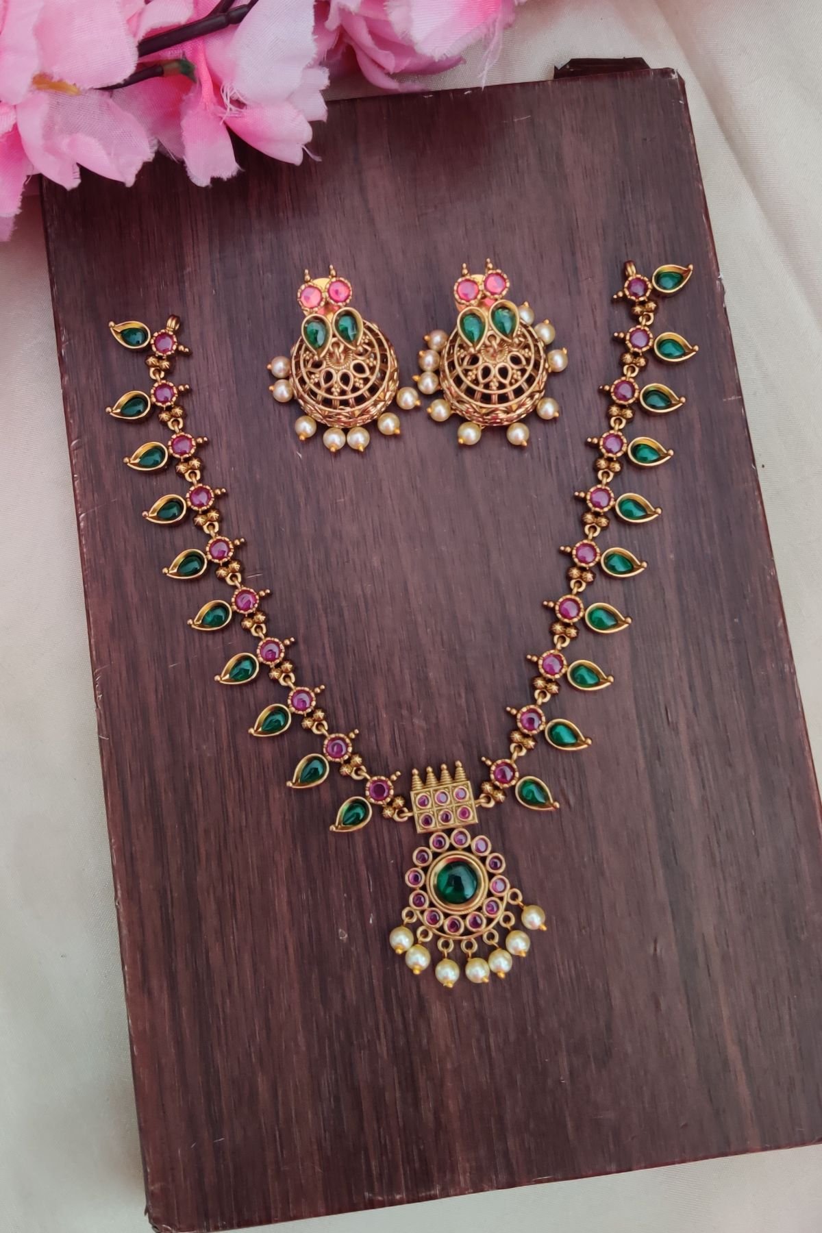 IMG_20250713_120652-1.jpg Premium Kerala Palaka Designer Necklace - Image 1