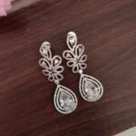 Beautiful White Stone Earrings