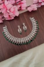 AD Green Stone Designer Necklace