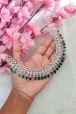AD Green Stone Designer Necklace - Image 2