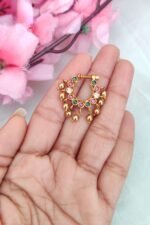 Multi Stone Designer Nosepin - Image 2