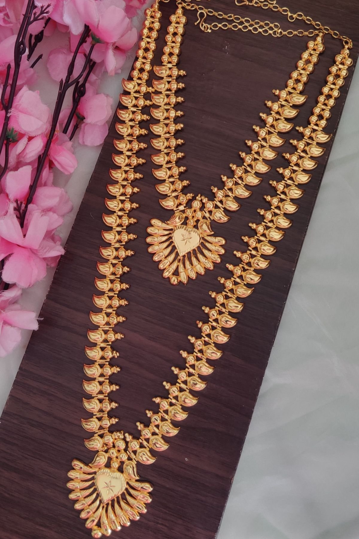 IMG_20250922_133614-1-1.jpg Kerala Designer Long Necklace Set - Image 1