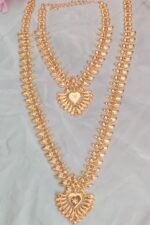 Kerala Designer Long Necklace Set - Image 2