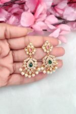 Premium Red Stone Victorian Necklace - Image 3