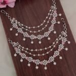 Baby Pink AD Designer Ear Chain