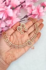 Premium Flower Designer Necklace - Image 2