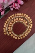 Beautiful Coin Designer Long Necklace Set - Image 2