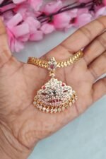 Premium MultiColour Stone Designer Attigai - Image 2