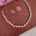Premium White Stone Necklace