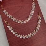 Trendy Stone Designer Ear Chain