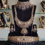 Purple Victorian Jewellery Set