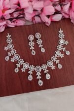 Ad White Stone Designer Necklace