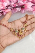 Premium Kemp Lakshmi Designer Necklace - Image 2