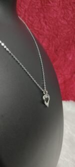 Elegant Heart Pendant Necklace - Image 2